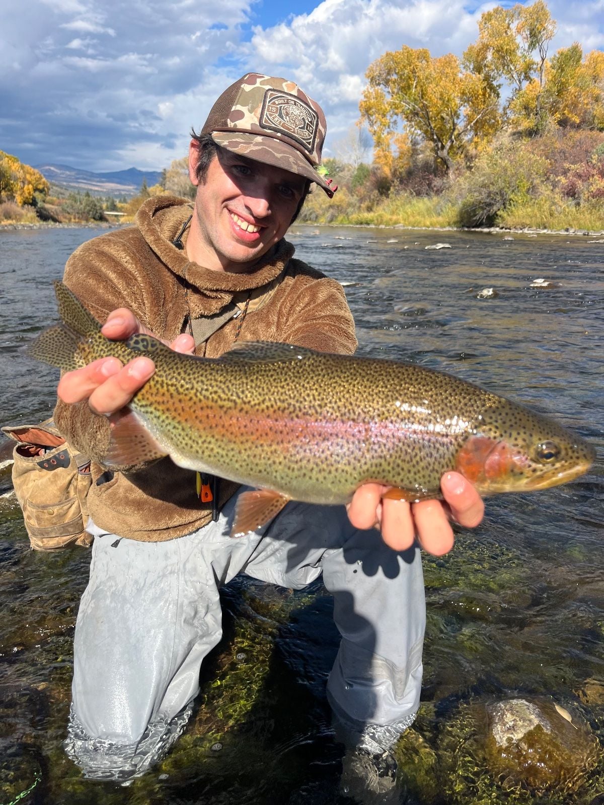 Rainbow Trout caught at Vail Rod & Gun Club