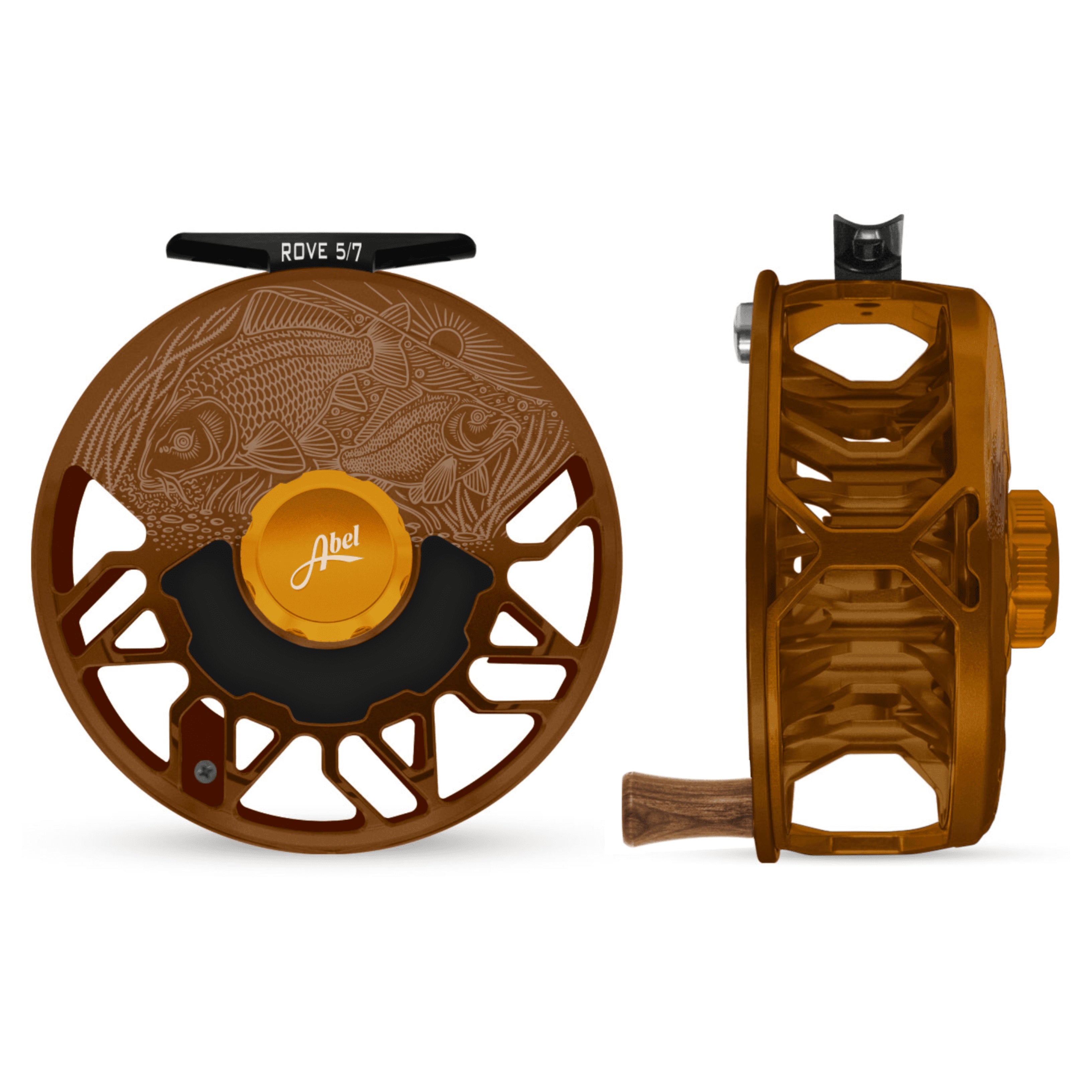 abel rove fly reels Reel 7/9 Gloss Black Finish and Drag Knob with Ebony Han travel constantly without a fixed destination Abel ROVE Reel: 5-7