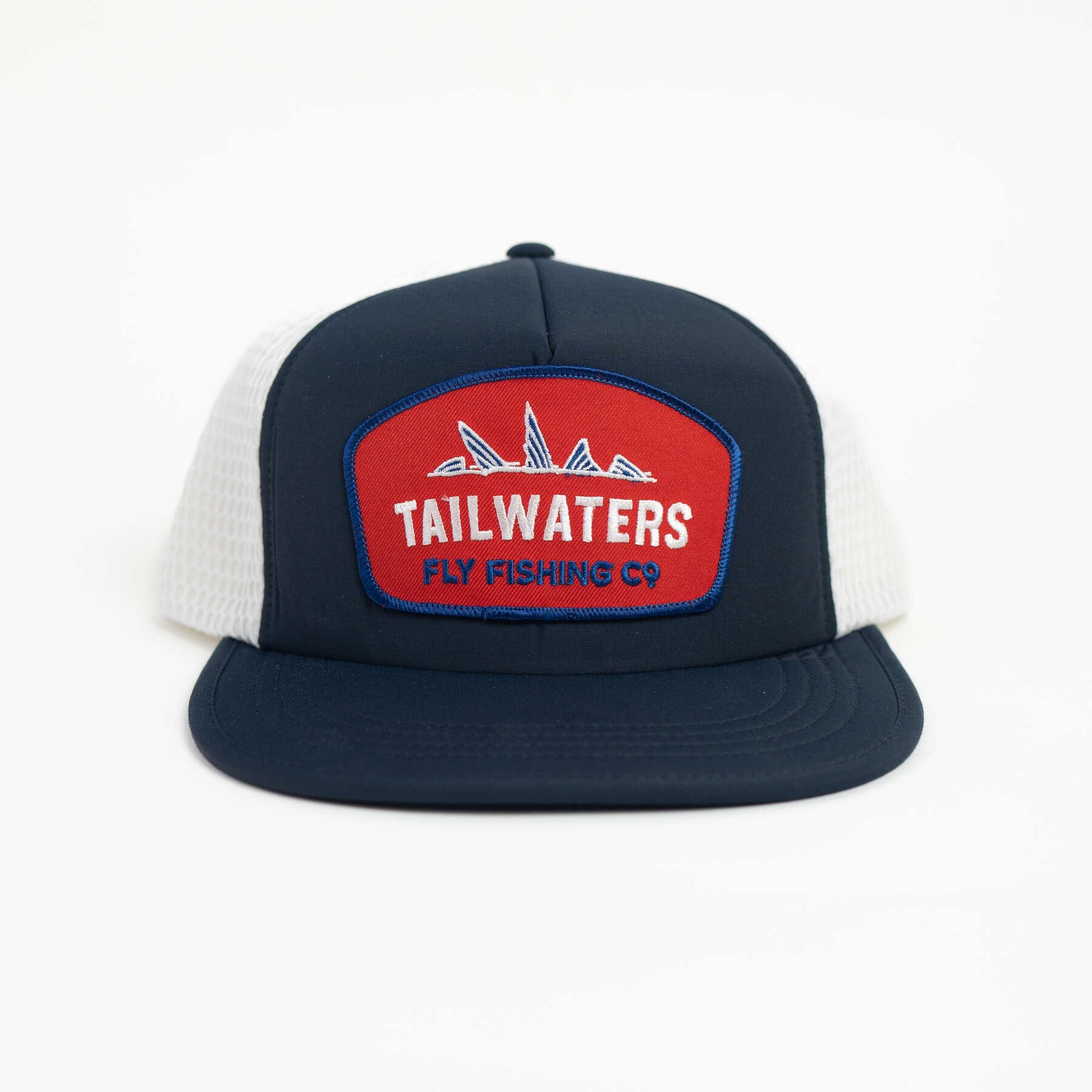 Tailwaters Fly Fishing Tails Logo Trucker Hat