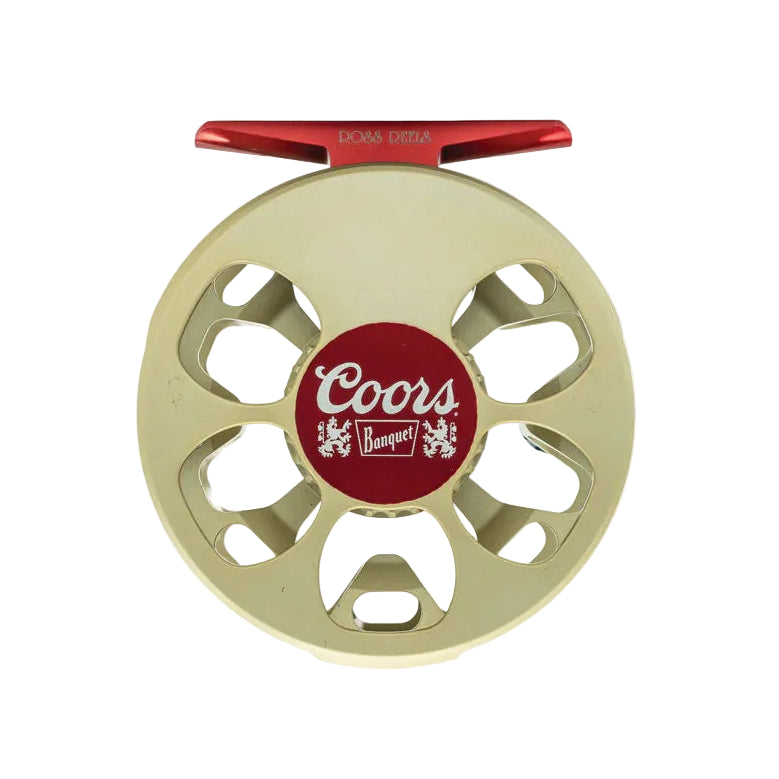 coors fishing lure Ross Reels Cimarron Creek - Coors Banquet Edition Reel