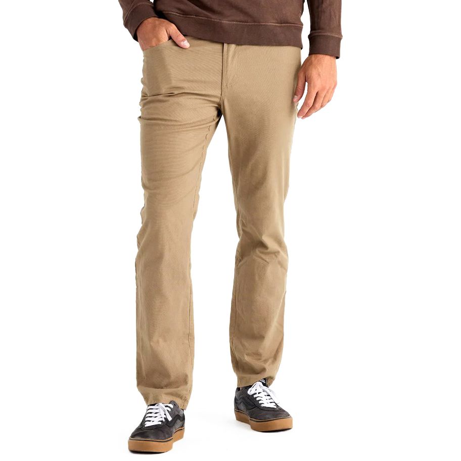Free Fly  Men's Stretch Canvas 5 Pocket Pant Timber Image 01