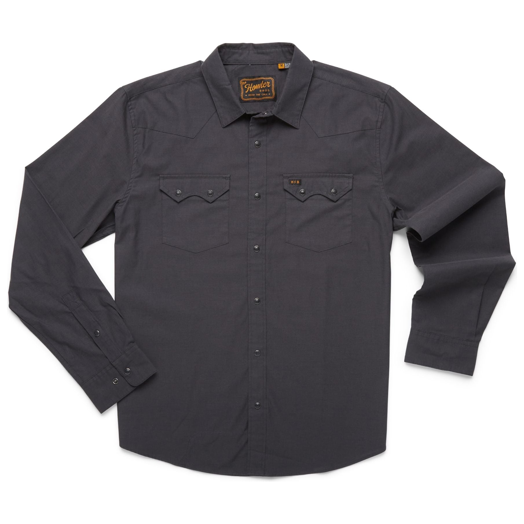 Howler Brothers Crosscut Snapshirt Midnight Chambray Image 1