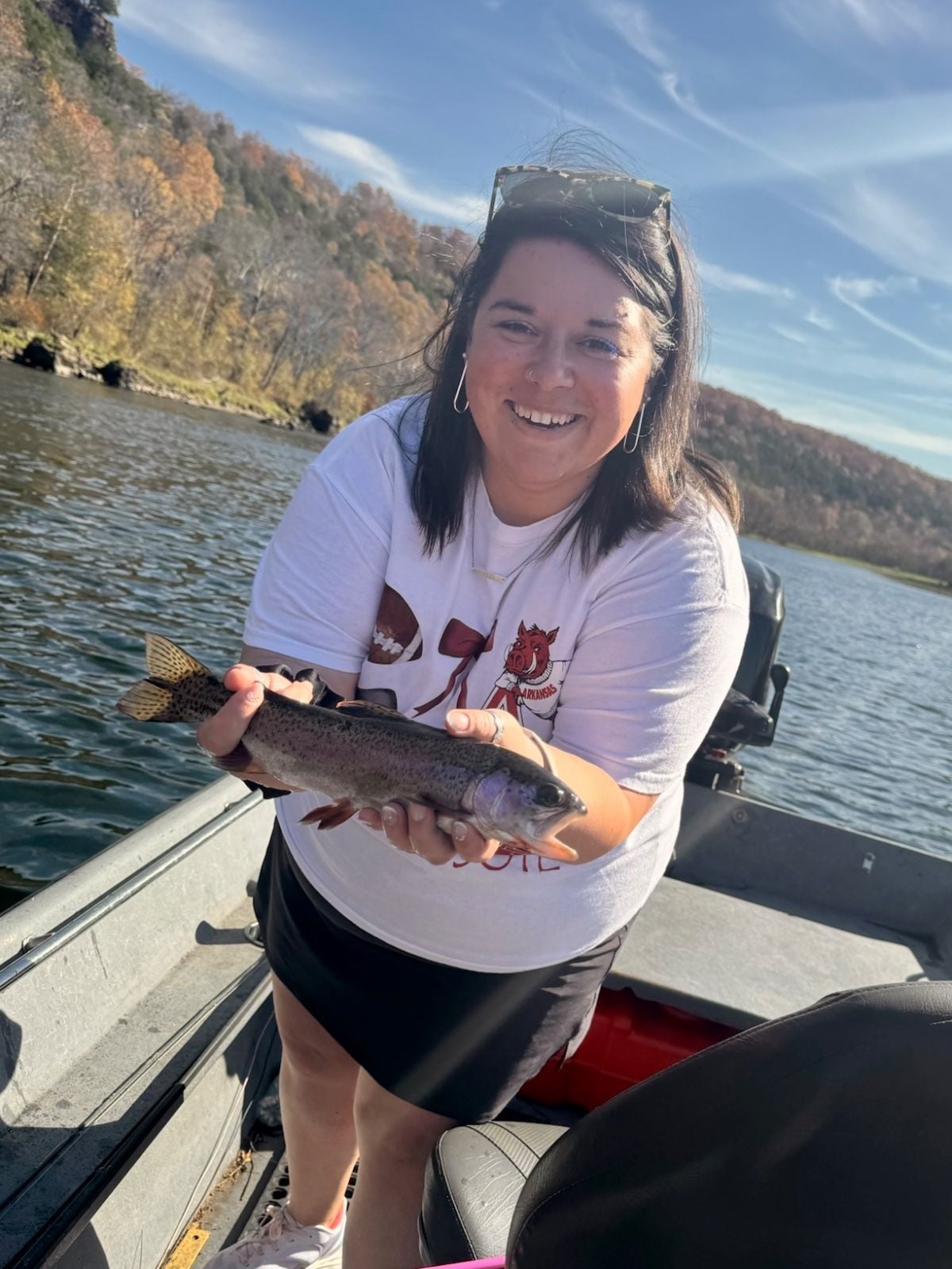 Rainbow Trout caught at White River - Flippin, AR