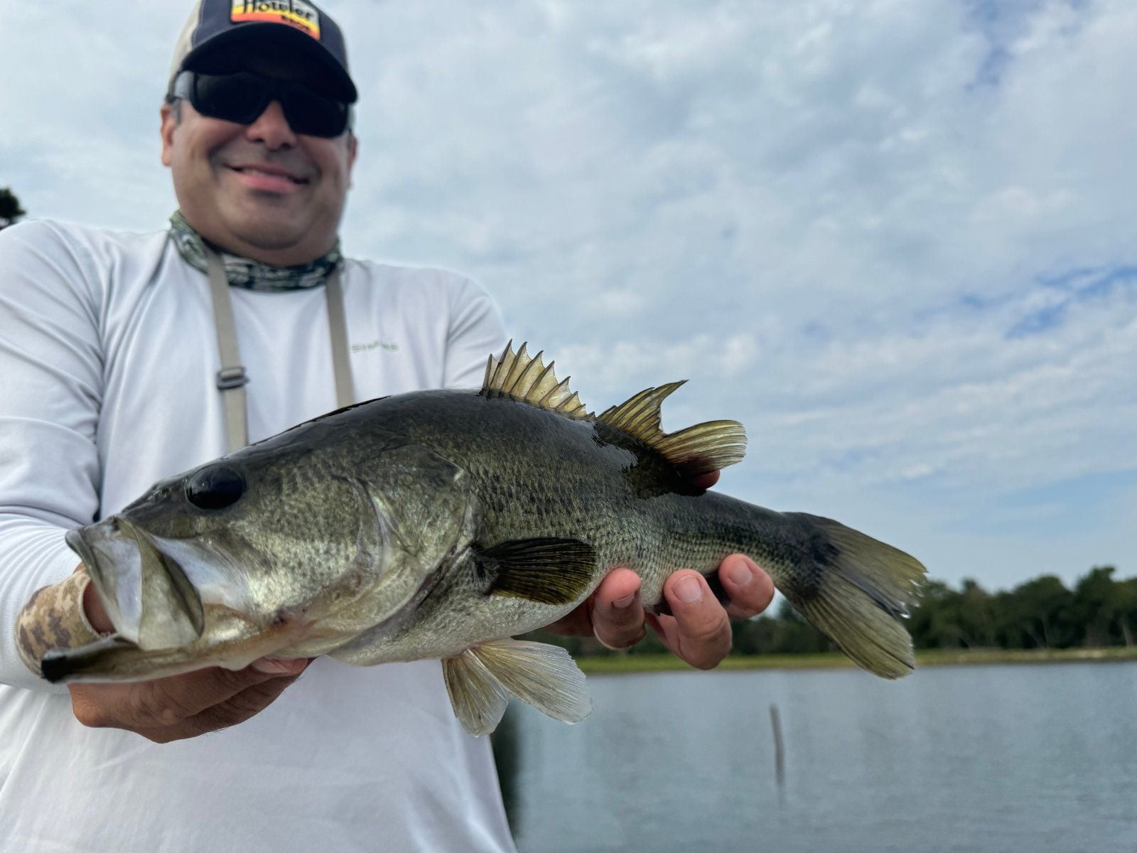 Largemouth Bass caught at Dallas, Texas