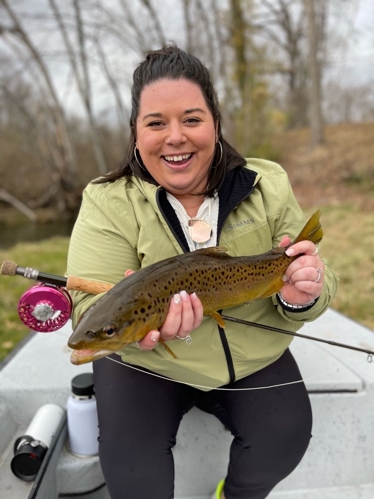 Brown Trout caught at White River - Flippin, AR