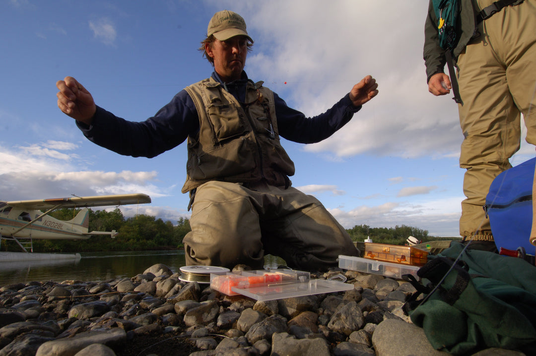 Fly Fishing for Trout with Beads in Bristol Bay