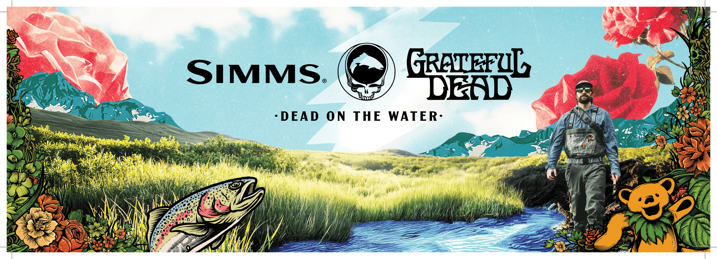 Simms X Grateful Dead Collection