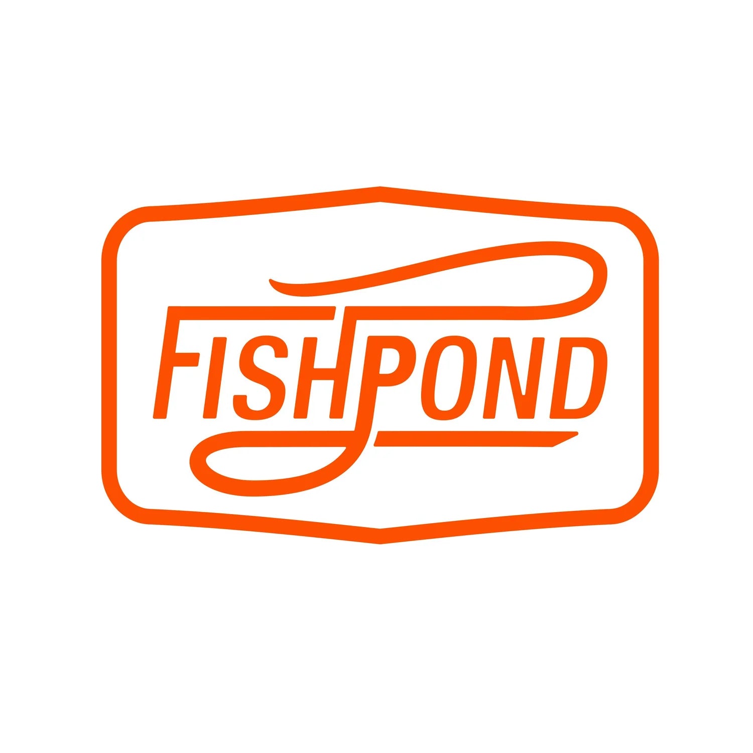 Fishpond Double Haul Thermal Die Cut Sticker