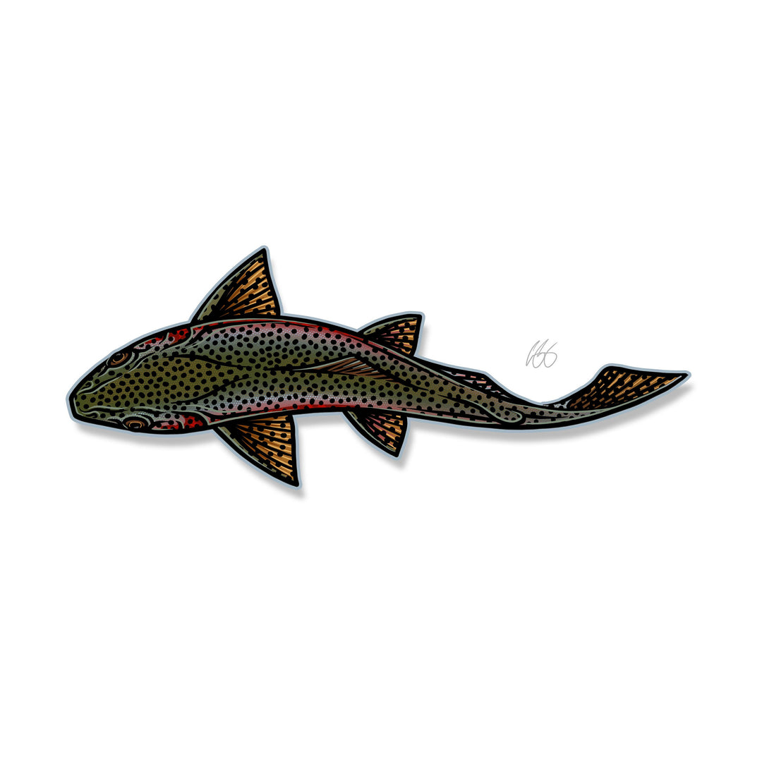 Casey Underwood Riffle Rider Trucker, Swimming Rainbow