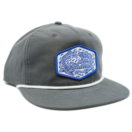 Casey Underwood Bait Ball Rope Hat, side view