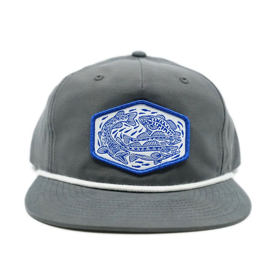 Casey Underwood Bait Ball Rope Hat, front view
