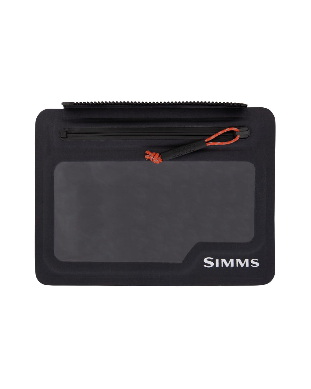 Simms Waterproof Wader Pouch, Carbon, front view