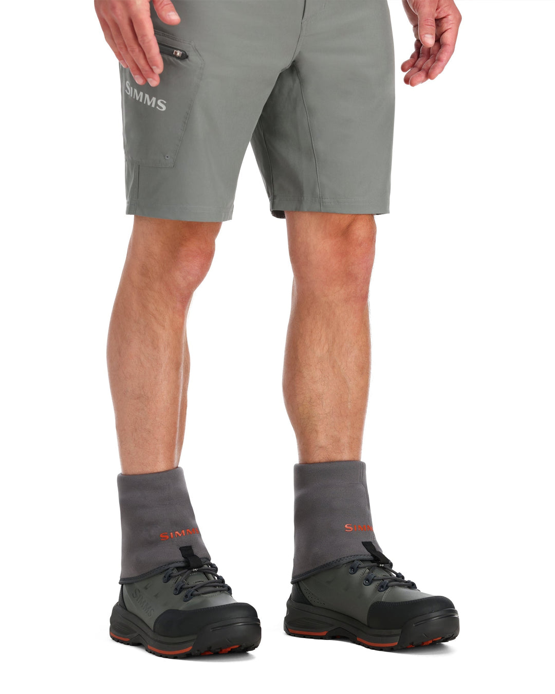 Simms Guide Guard Socks, front view, view 2