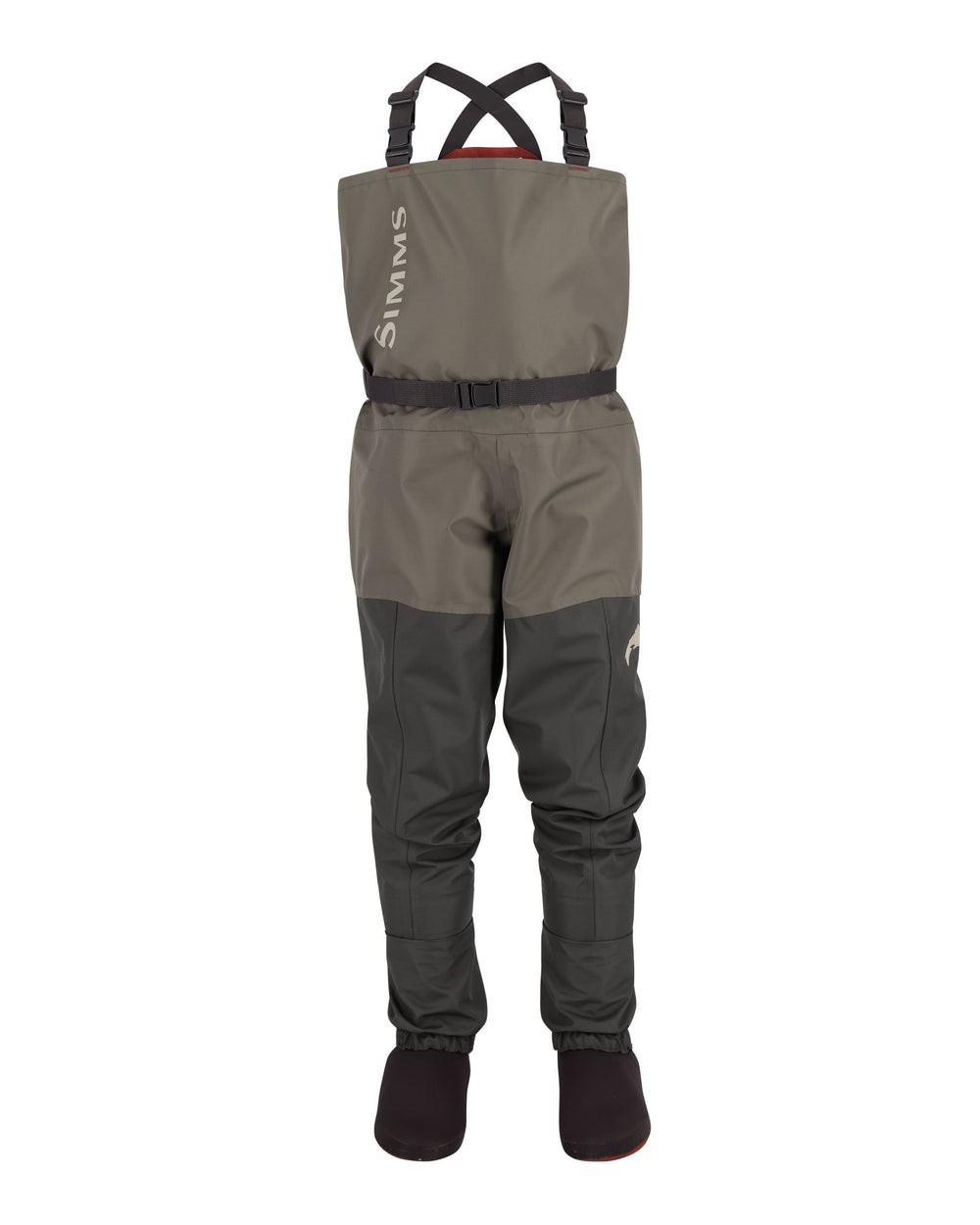 Simms Kid's Tributary Stockingfoot, front view