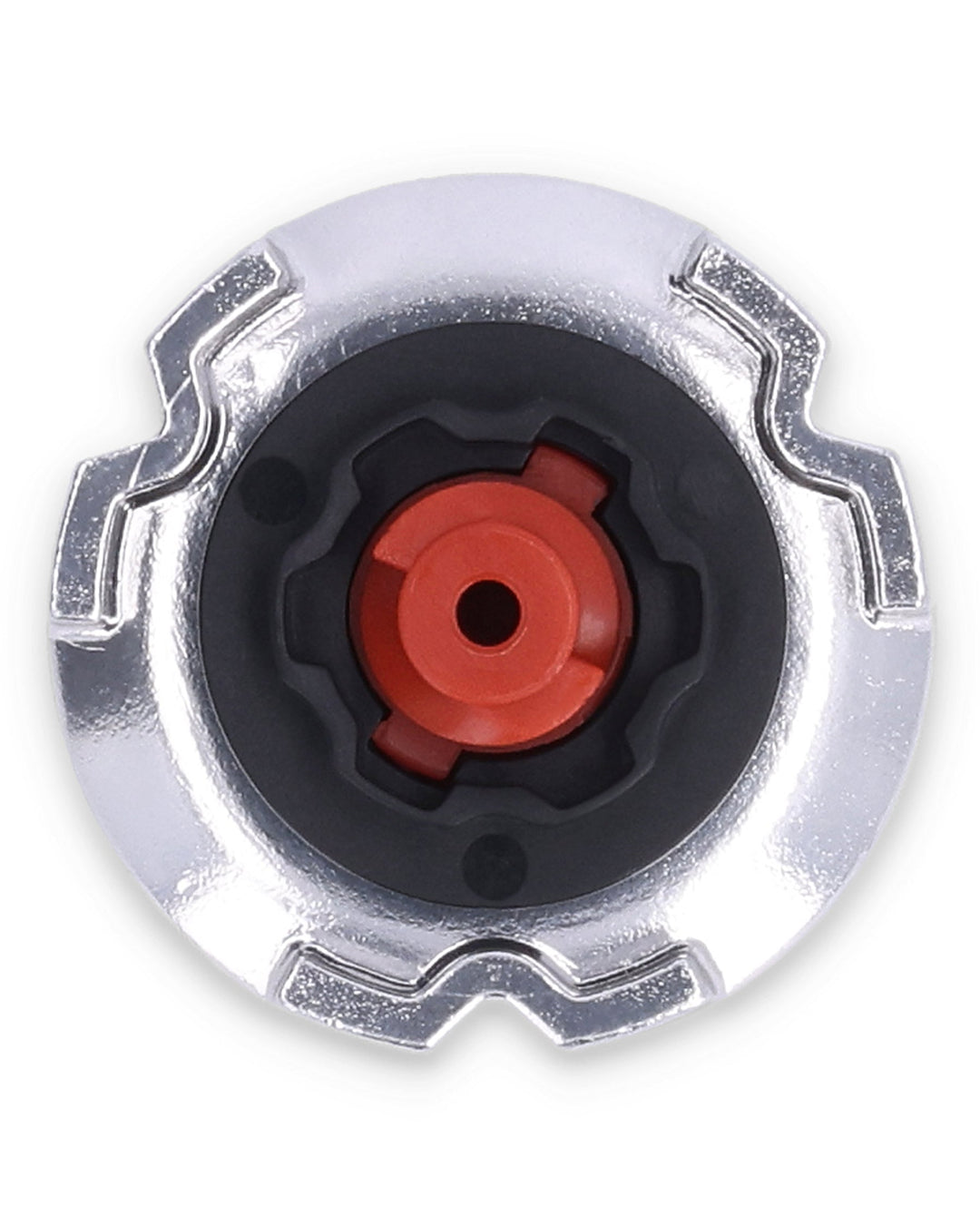 Simms G4 Pro Powerlock Cleats Aluminum, back view