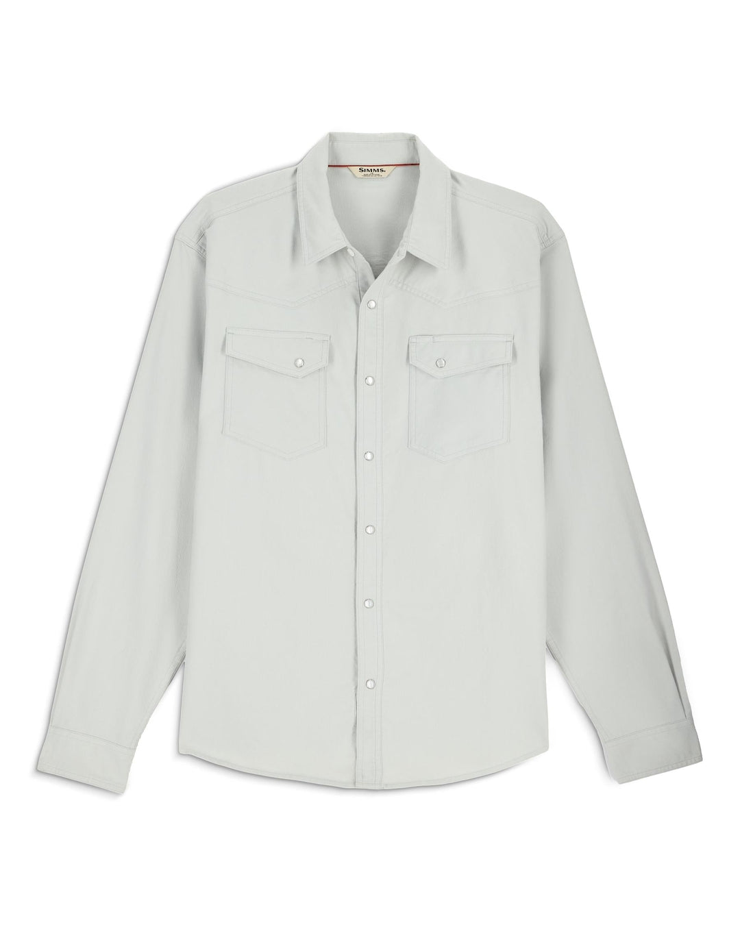Simms Men's Brackett Flannel, front view