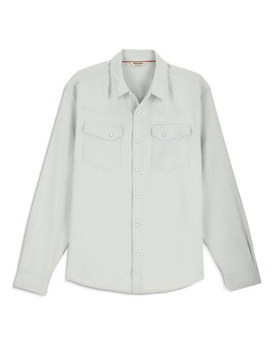 Simms Men's Brackett Flannel, front view