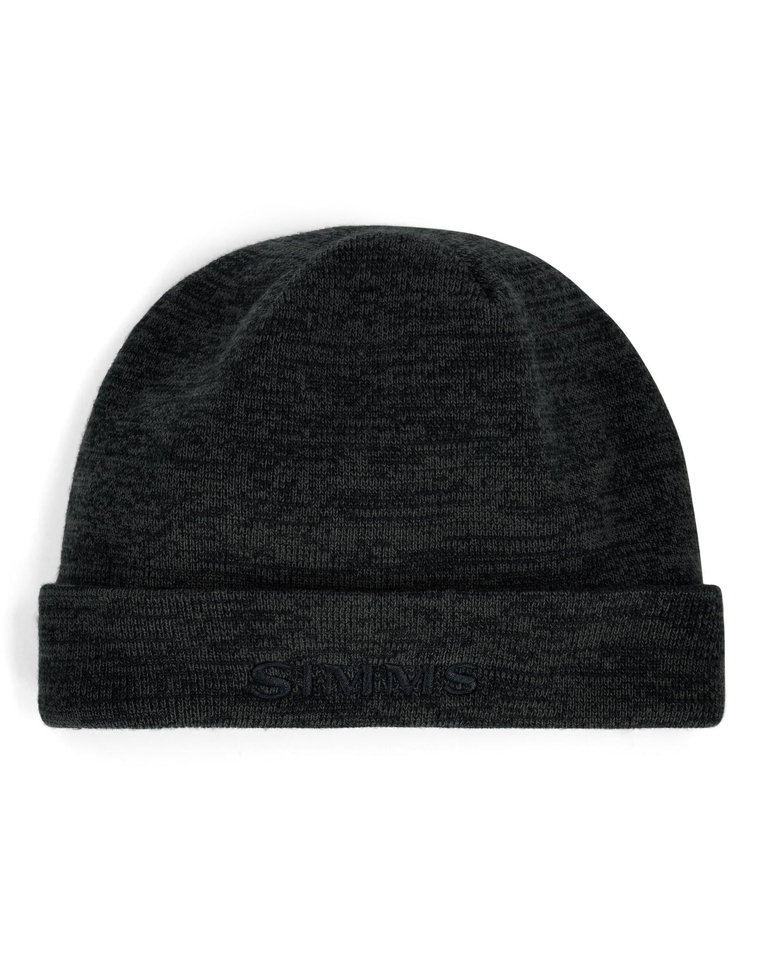 Simms WINDSTOPPER Beanie, Charcoal Heather, front view