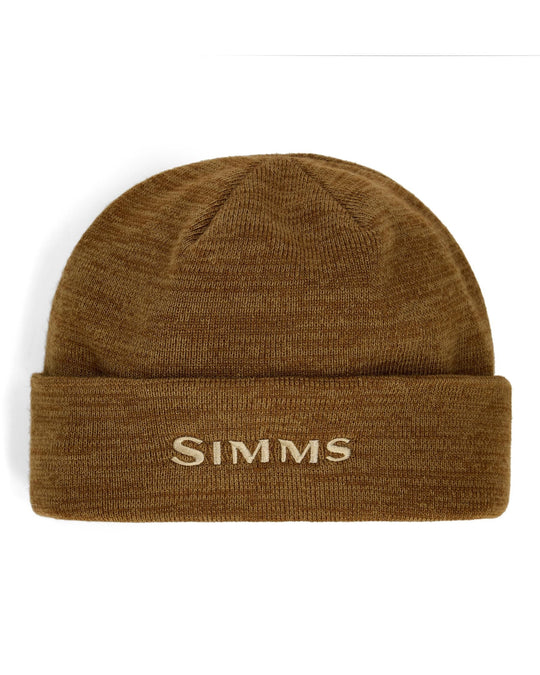 Simms WINDSTOPPER Beanie, Cobia Heather, front view