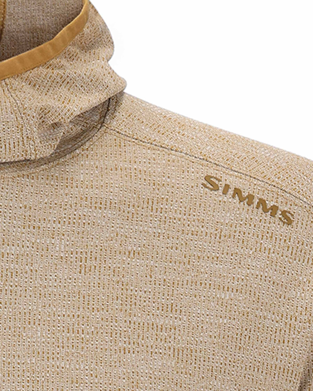 Simms Men's Stone Cold Hoody, detail