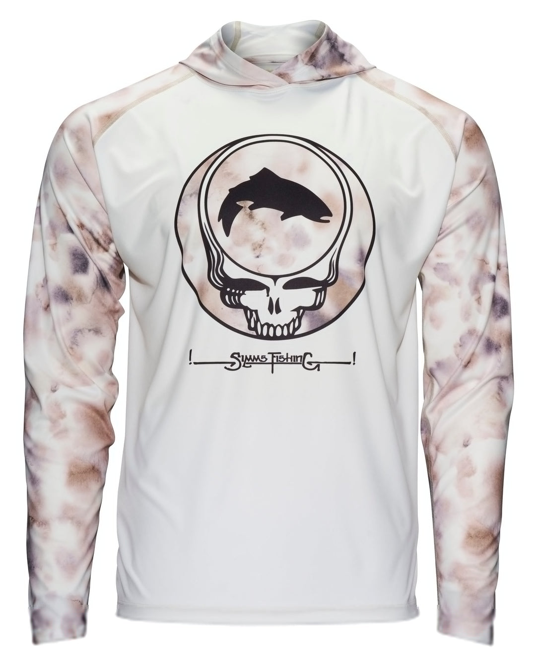 Simms Fishing M's SolarTech Hoody - Grateful Dead: SYF - Cloud | Tailwaters Fly Fishing