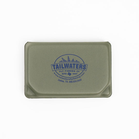 Tailwaters New Phase Standard Olive Green Eva Fly Box | Tailwaters Fly Fishing