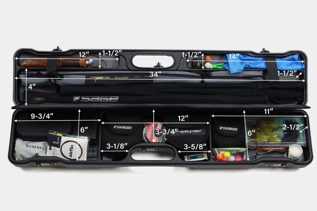 Searun Riffle QR Daily Case | Tailwaters Fly Fishing