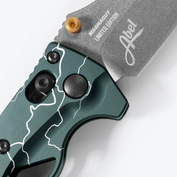 Benchmade X Abel Mini Adira Knife - Dark Waters Edition