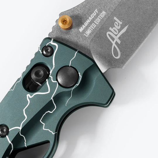 Benchmade X Abel Mini Adira Knife - Dark Waters Edition