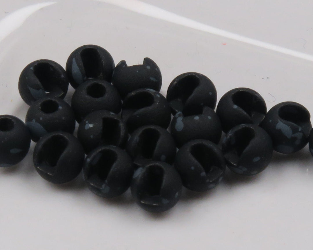 Hareline Mottled Tactical Slotted Tungsten Beads | Tailwaters Fly Fishing