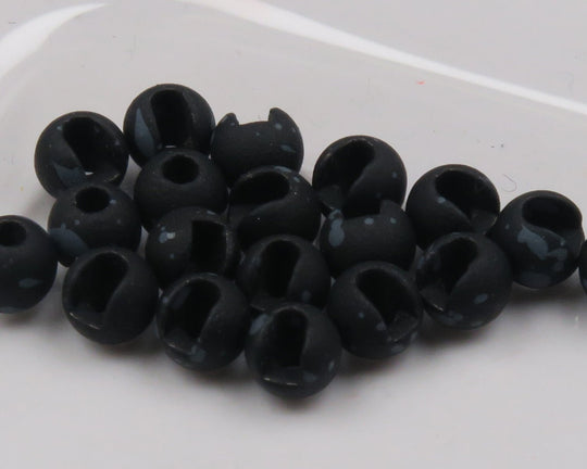 Hareline Mottled Tactical Slotted Tungsten Beads | Tailwaters Fly Fishing