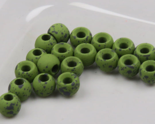 Hareline Mottled Tactical Tungsten Beads | Tailwaters Fly Fishing