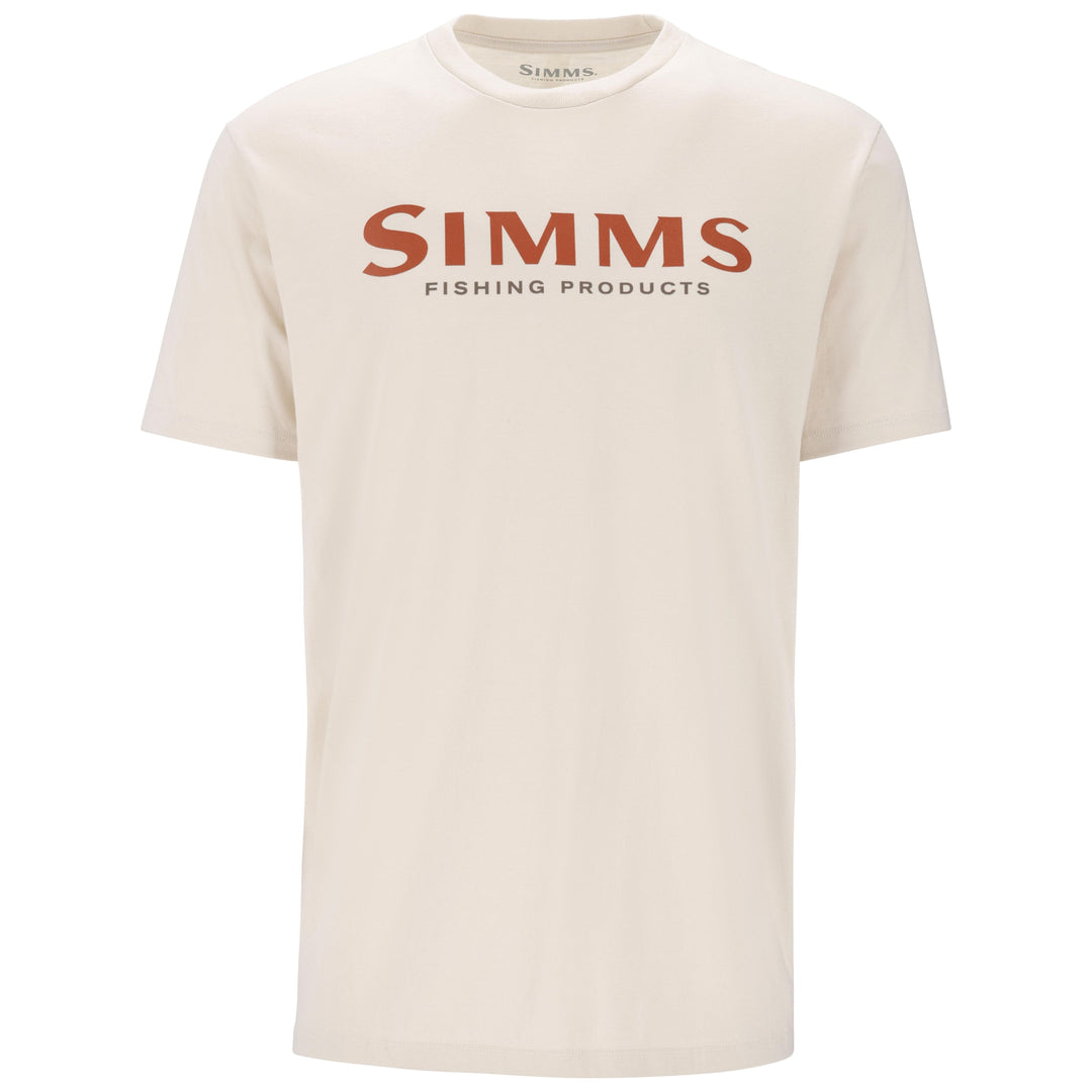 Simms Men's Logo T-Shirt Natural Image 01