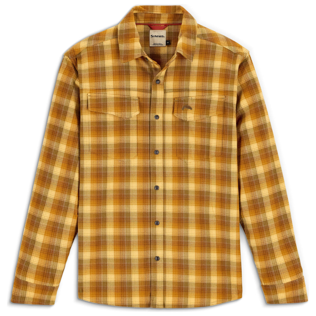 Simms Men's Gallatin Flannel LS Shirt | Tailwaters Fly Fishing