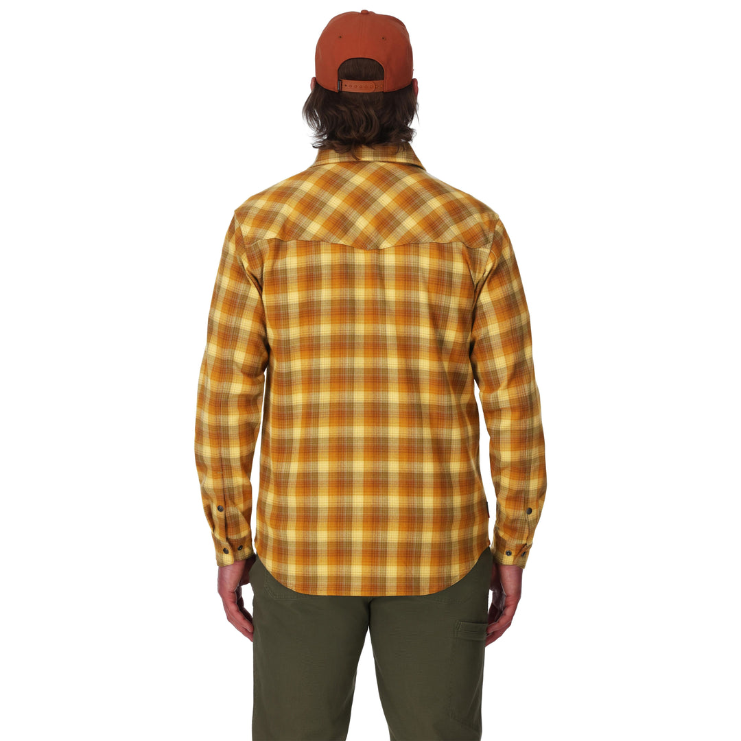 Simms Men's Gallatin Flannel LS Shirt | Tailwaters Fly Fishing