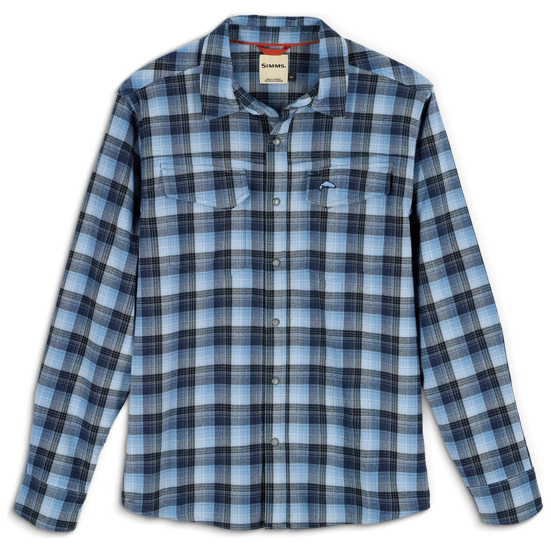 Simms Men's Gallatin Flannel LS Shirt | Tailwaters Fly Fishing
