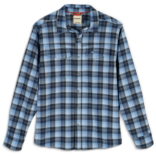 Simms Men's Gallatin Flannel LS Shirt | Tailwaters Fly Fishing