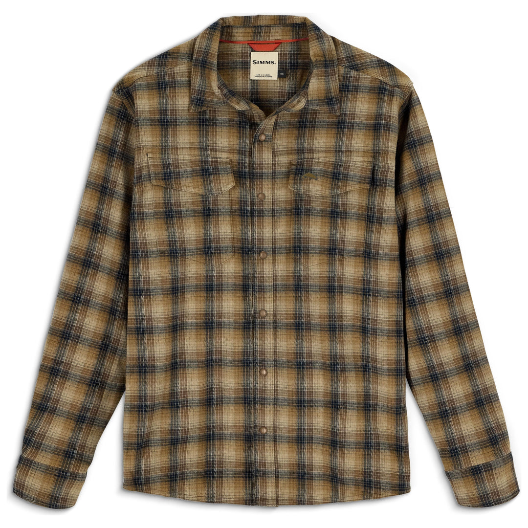 Simms Men's Gallatin Flannel LS Shirt | Tailwaters Fly Fishing