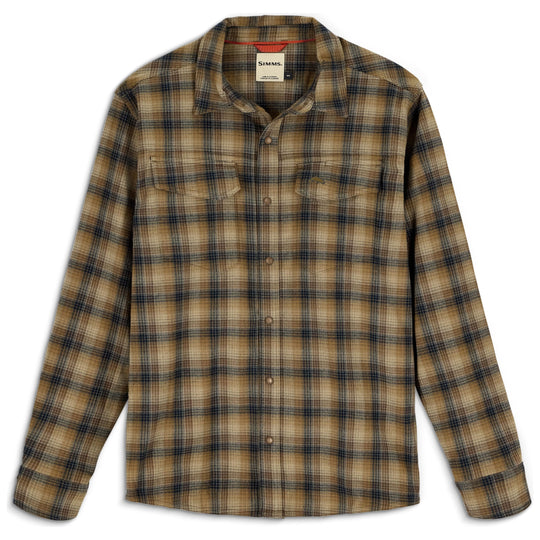 Simms Men's Gallatin Flannel LS Shirt | Tailwaters Fly Fishing