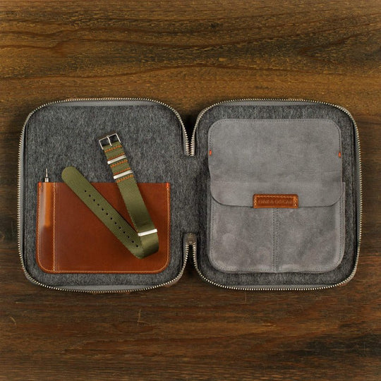 Oak & Oscar The Olmstead 38 - White Dial | Tailwaters Fly Fishing