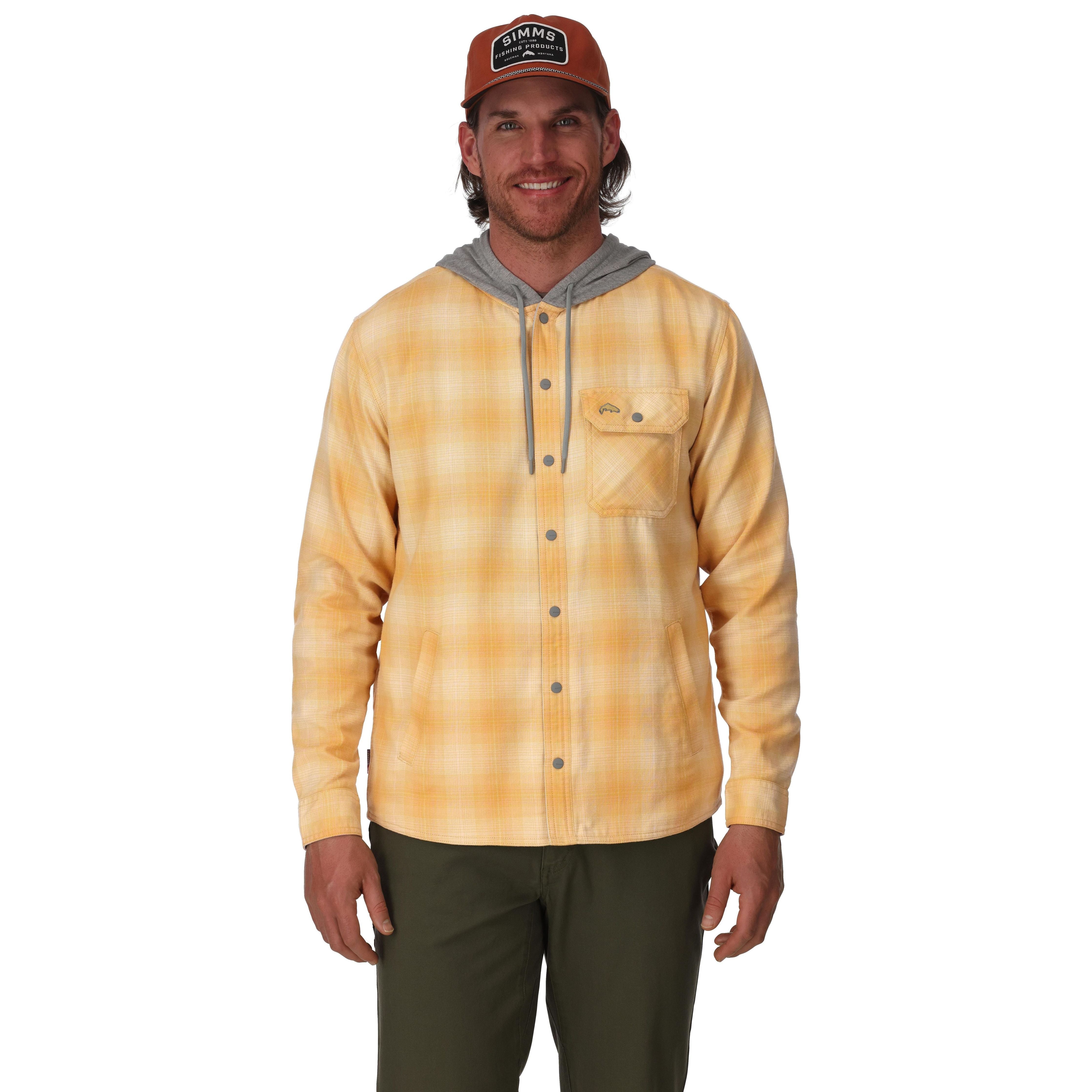 Simms Men's Santee Flannel Hoody | Tailwaters Fly Fishing