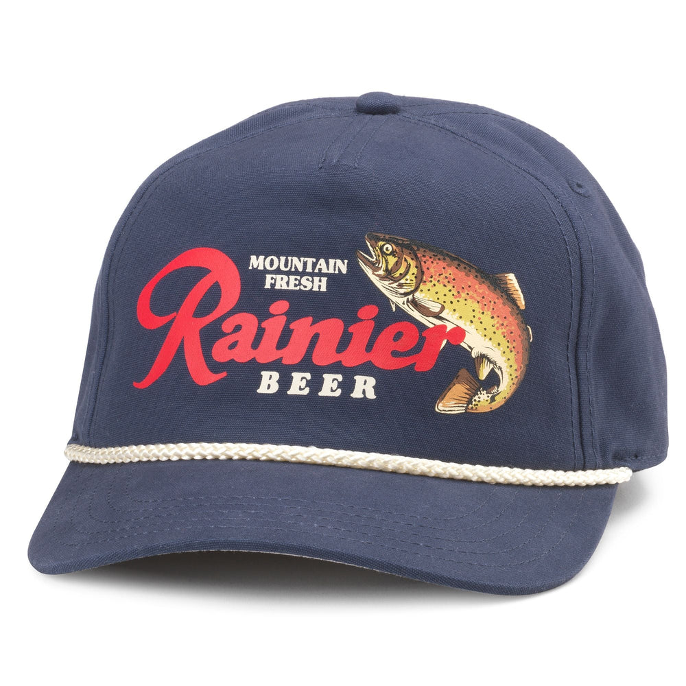 American Needle Canvas Cappy Hat - Rainier Beer, view 2