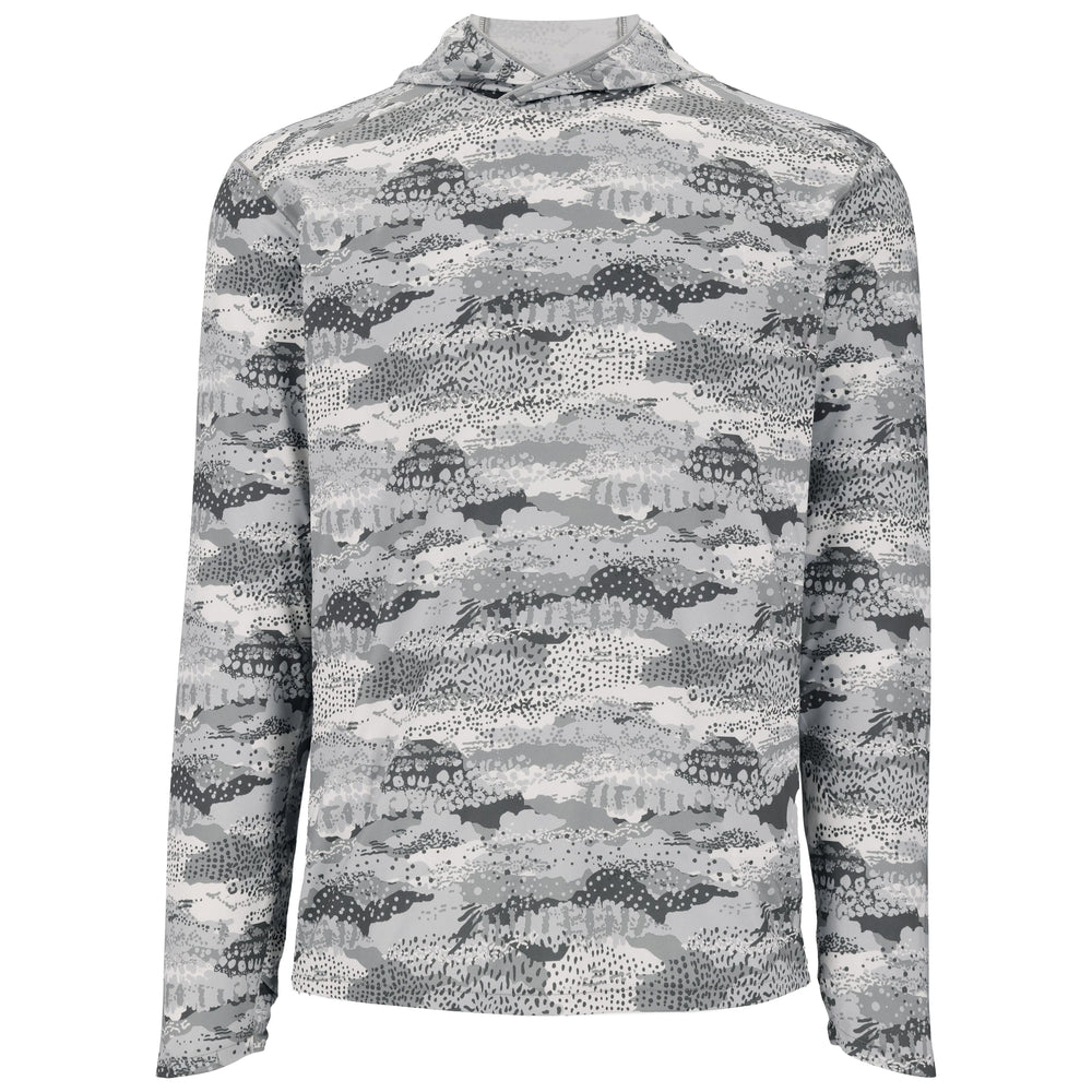 Simms Men's Bugstopper SolarFlex Hoody Shroud Sterling Image 01