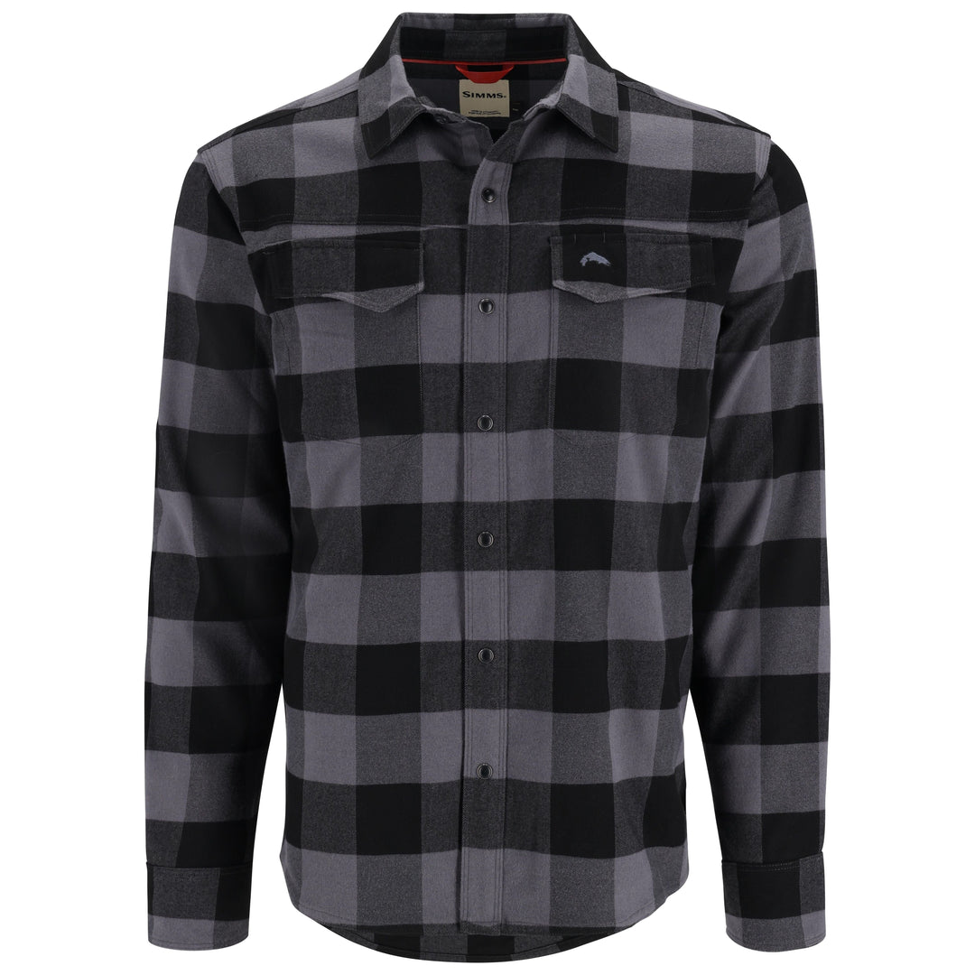 Simms Men's Gallatin Flannel LS Shirt Sale | Tailwaters Fly Fishing