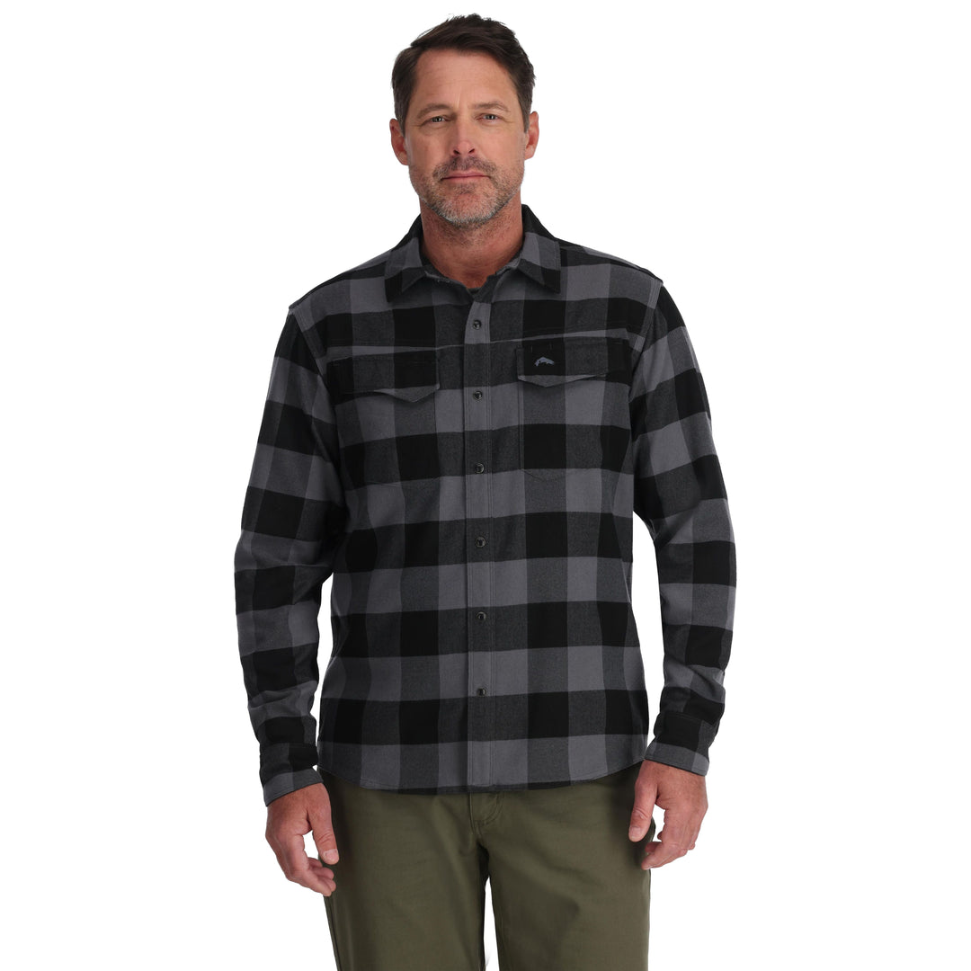 Simms Men's Gallatin Flannel LS Shirt Sale | Tailwaters Fly Fishing