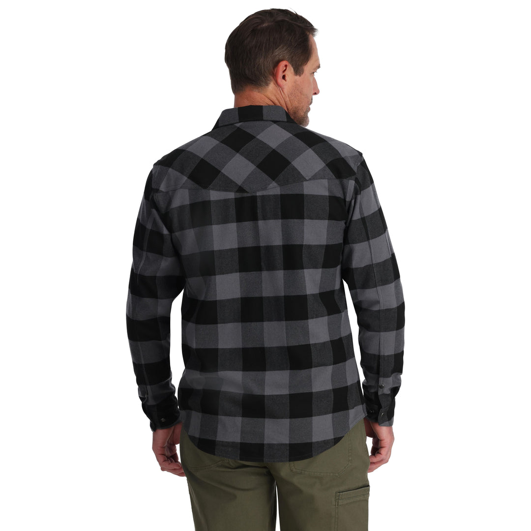 Simms Men's Gallatin Flannel LS Shirt Sale | Tailwaters Fly Fishing