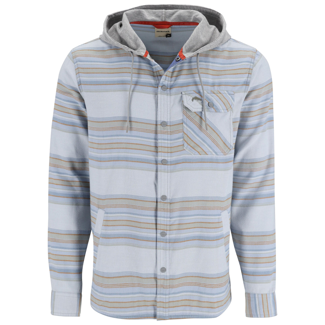 Simms Men's Santee Flannel Hoody Sale | Tailwaters Fly Fishing