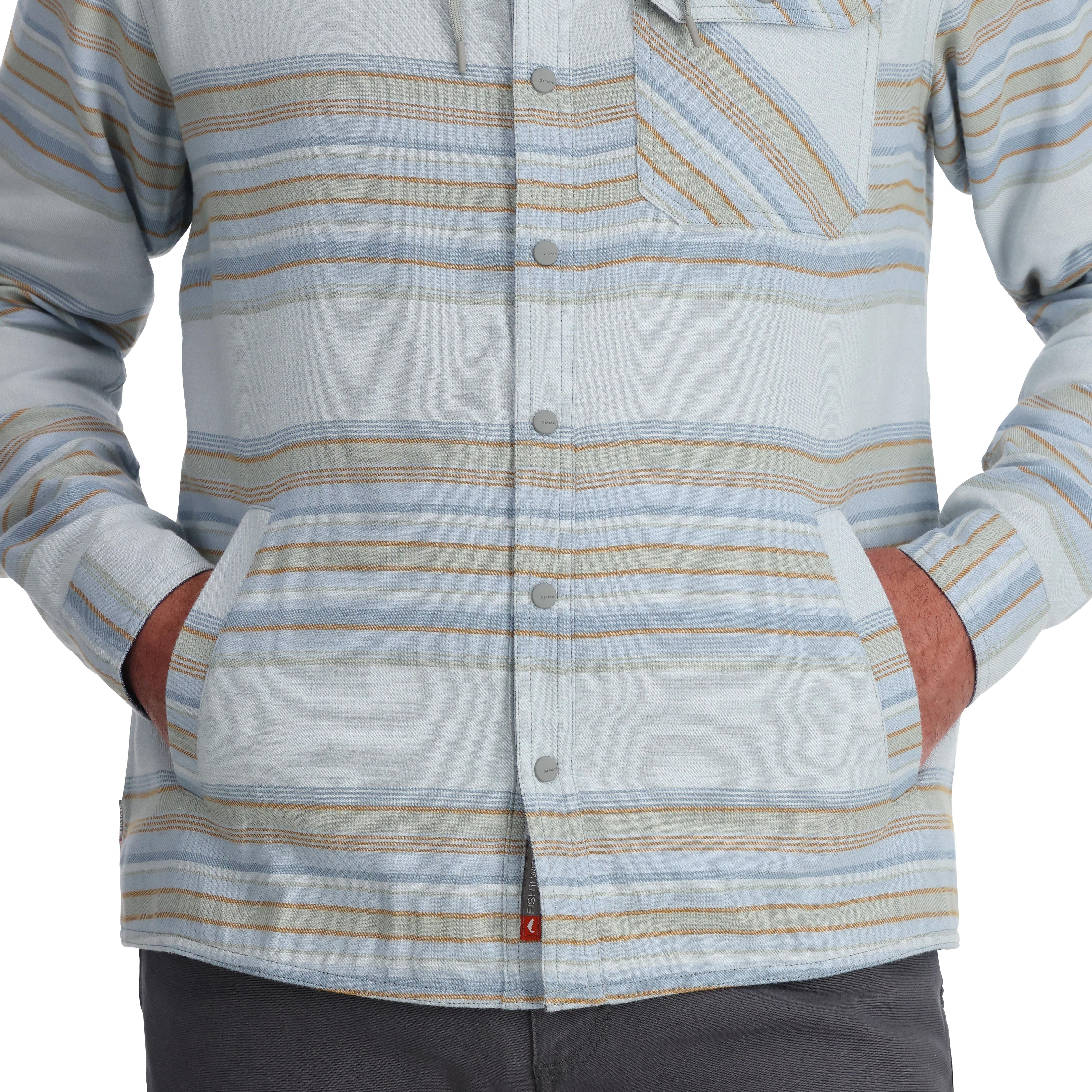 Simms Men's Santee Flannel Hoody | Tailwaters Fly Fishing