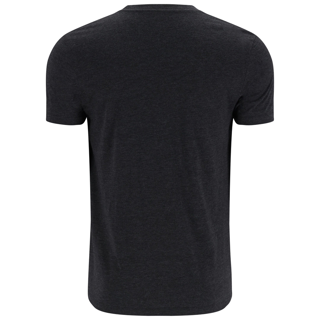 Simms Men's Trout Outline T-Shirt Dark Gunmetal Heather Image 02