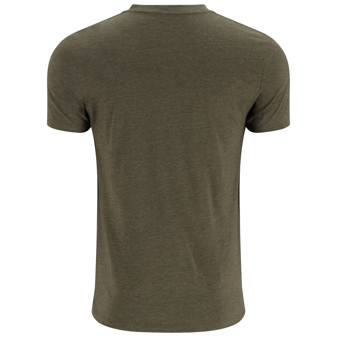 Simms Men's Trout Outline T-Shirt Loden Heather Image 02